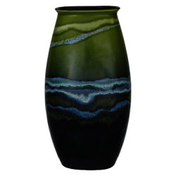 Poole Pottery Maya Manhattan Vase, H36cm